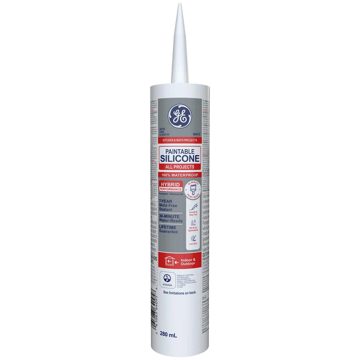 GE Sealants | Paintable Silicone All Projects Kitchen & Bath