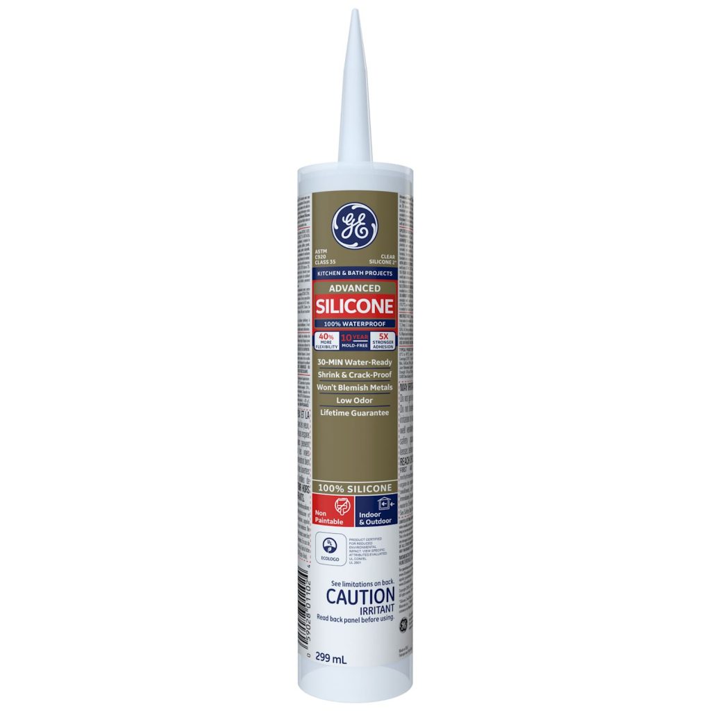 Advanced Silicone 2® Kitchen & Bath Sealant Cartridge GE Sealants