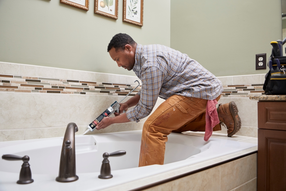 Sealing a bathroom